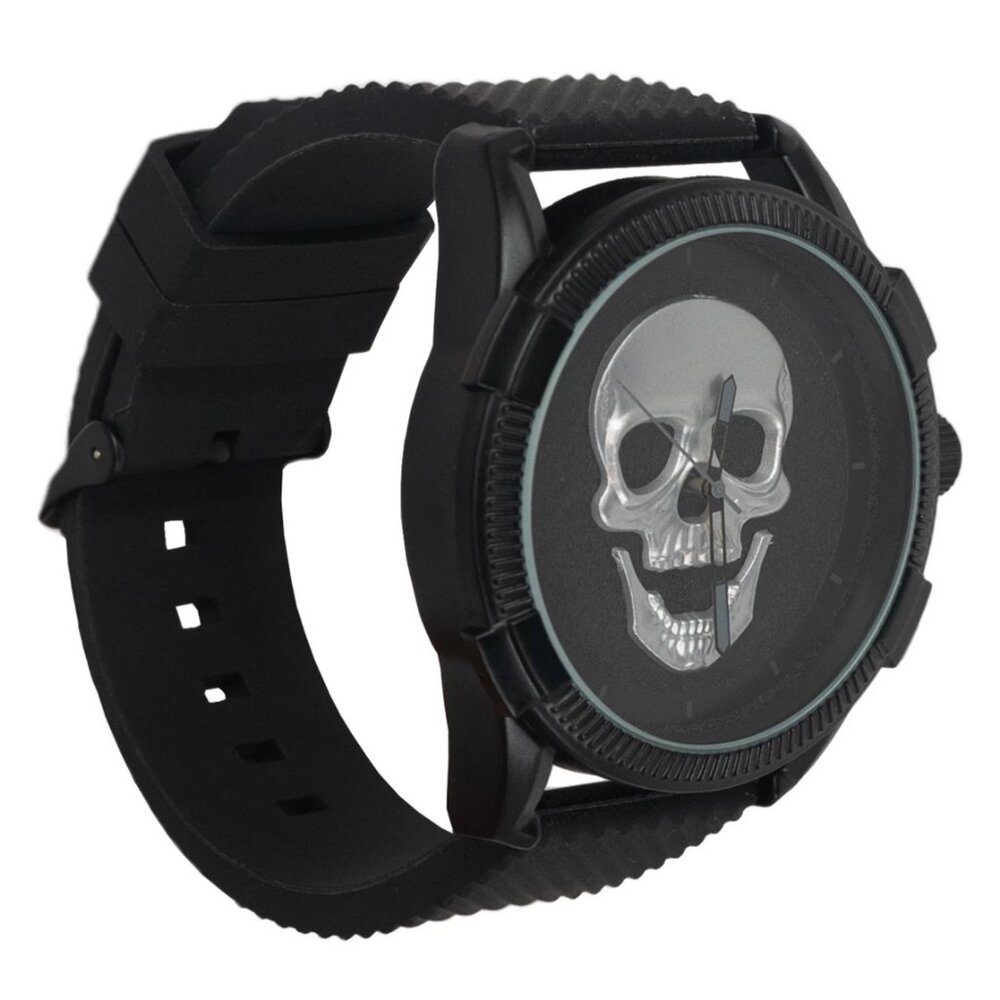 NEW Mens Black Silicone Strap Ed Hardy Watch - Picture 5 of 6